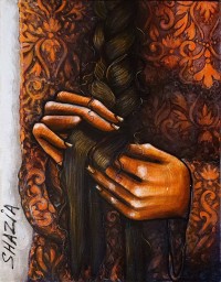 Shazia Salman, 16 x 20 Inch, Acrylics on Canvas, Figurative Painting, AC-SAZ-083